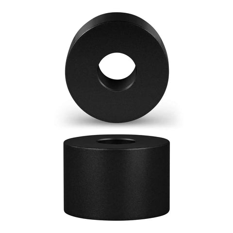 Heavy Duty Differential Drop Kit For 4X4 Toyota Tundra Tacoma Sequoia Featuring CNC Machined T6 Billet Aluminum Alignment Spacer Set To Kill The Shake Ups And Lock In Your Lift Setup Smoothly - black alignment spacers