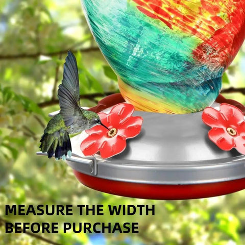 6 Pack Hummingbird Feeder Bottom Replacement Parts Set With Base Iron Cover Seal Rings Moat Hooks And Brushes For Easy Cleanup Wide Application Glass Feeders Durable Accessories
