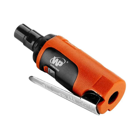 Kickass Mini Air Die Grinder With 10 Piece Ceramic Stone Set 25000 RPM Straight Pneumatic Grinding Tool quarter inch collet and wrench