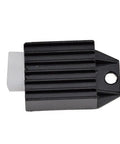 Voltage Regulator Rectifier 4 Pin Replacement For Tao Tao ATA 110 125 135 Coolster 110cc ATV, black heat sink with 4-pin connector