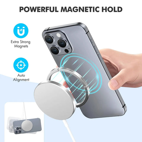 3 Pack Magnetic Wireless Chargers Set Qi2 Fast Charging Pads For IPhone 17 16 15 14 13 12 Pro Max Galaxy S26 S25 Pixel 10 AirPods