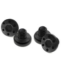 Amp Up Your Kimber Micro 9 And Micro 380 Carry Setup With Premium CNC Machined Stainless Steel Thin Grip Screws In Sleek Black. Four screws with hexed heads feature heat stamp and milling cuts.