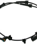 Badass Heavy Duty Front Abs Wheel Speed Sensor with Zero Gremlins, black wiring harness designed for Jeep Wrangler JK.