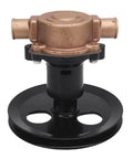 Upgrade Your Marine Engine Performance With This Heavy Duty Sea Brass Metal Alloy V Belt Pulley Impeller Kit That Fits Sherwood G20 G21 And 302 351 Models Featuring One Inch Inlet Outlet For A Direct Reliable Swap, brass marine impeller assembly