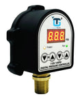 Digital Adjustable Pressure Switch Controller 110V 145 PSI For Water And Air Pumps No Brainer Install Half Inch NPT