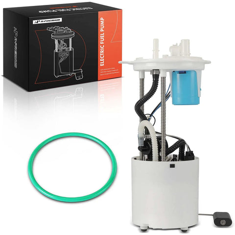 Tough-As-Nails Electric Fuel Pump Module Assembly for Ford E-Series E-150 E-250 E-350 E-450 Super Duty 2009-2010 with tube ports.