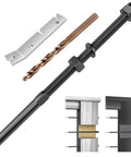 Black One Eighth Inch Cable Railing Hardware Kit Pack Of Fifty For Four By Four Or Two By Two Wood Or Metal Posts, components and use