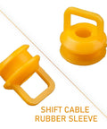 Two Piece Gearbox Shift Rod Cable Bushing Replacement Rubber Flexible Cushioned Vibration Dampener For Chevy Buick Cadillac GMC Jeep Ram Dodge