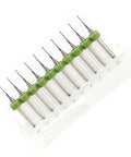 Carbide Micro PCB Drill Bit Set For Circuit Board Repair And Rework, Ten Piece Kit with Cemented Carbide Tips