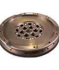Heavy Duty Dual Mass Clutch Flywheel Replacement Built Badass For No Hassle Shifts And Sweet Cruise Control Fit 2004 2007 Cadillac Chevrolet Cts Ssr 5 7L V8, top view of steel flywheel.