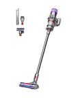 Cordless Vacuum With Motorbar Cleaner Head For Hardwood Floors And Carpets, Detangles Hair, Converts To Handheld, 100AW Suction shown