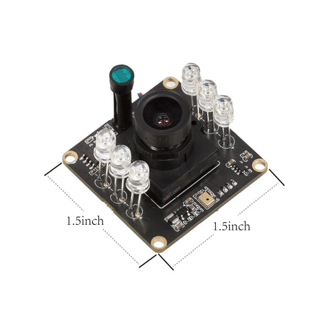 1080p Day And Night USB Webcam with Auto IR Cut 2MP Sensor All Day Clarity Infrared LEDs USB 2.0 Board Camera for small spaces