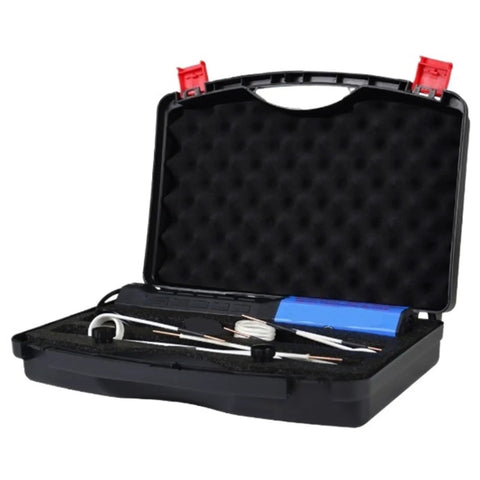 Professional 1300W Induction Heater For Automotive Bearing Extraction And Nut Removal tool kit in a protective case with accessories.