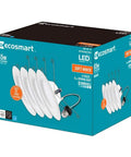 Slick 6 In Canless Recessed Led Light Trim Dimmable Soft White 4 Pack packaging shows soft white slim fixtures for indoor use.