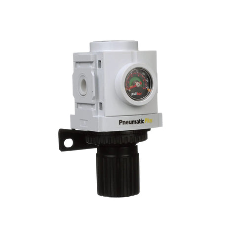 High Flow Shop Grade Air Drying System With 5 Micron Particulate Filter, 0.3 Micron Coalescing Filter And Quarter Inch NPT Pressure Regulator