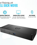 WD19S USB C Docking Station For Dual Monitors, 130W Power Delivery, HDMI Cable Included, Renewed Bundle For Home Office Setup
