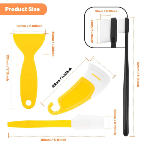Must-Have 7-Piece UV Resin 3D Printer Cleaning Kit With Silicone Spatulas, Scrapers, And Brushes For Resin Transfer