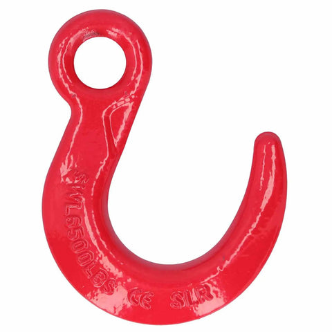 2 Pack Large Opening Lifting Hooks Built Tough For 6500 Lbs Load Bearing Beefy Alloy Steel Crane Hooks For Industrial Construction And Shipping Smooth Operation And Reinforced Safety