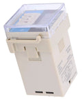 LED Digital Display Adjustable Cycle Time Relay Delay Control Module For Industrial Automation Systems DC 12V High Reliability Wide Delay Range Anti Interference Digital Time Setting Flexible Control Mode, beige plastic relay module