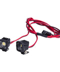 1/10 Scale RC Lights Kit Two LED Headlights For 1/8 And 1/10 RC Crawlers Including SCX10 III CJ7 Wraith Capra VS4-10 Upgrade