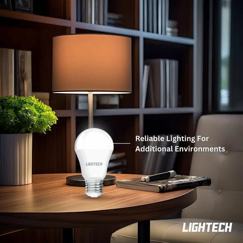 12 Pack A19 LED Light Bulbs, 9W Daylight 5000K, 60W Equivalent, 810 Lumens, Non Dimmable, E26 Base, ideal for bedroom lamp
