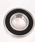 10 Pack 6004-2RS Sealed Ball Bearings 20x42x12 For Snowmobiles - Deep Groove Design, Dual Rubber Seals, Chrome Steel Construction, High Speed Radial And Axial Load Support, Factory Lubricated, Durable, Precision Performance Bearings For Power Sports. Single 6004-2RS sealed ball bearing, chrome steel with black rubber seals