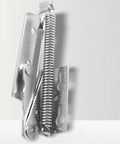 Beefy Heavy Duty Spring Hinge For Lift Up Cabinets And Sofa Beds, 80 Degree Bridge Style Hinges For Foldable Furniture, Stainless Steel Construction