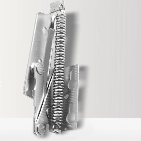 Beefy Heavy Duty Spring Hinge For Lift Up Cabinets And Sofa Beds, 80 Degree Bridge Style Hinges For Foldable Furniture, Stainless Steel Construction