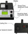 Induction Dent Repair Machine With Digital Display And 1000W Power For Auto Body Dent Removal, front and side view