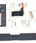 Heavy-Duty Circuit Breaker, Built Like A Tank For 400 Amp Service, front view showing controls and ratings.