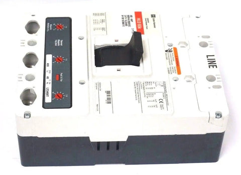 Heavy-Duty Circuit Breaker, Built Like A Tank For 400 Amp Service, front view showing controls and ratings.