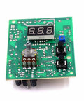 Top view of 12V DC Relay Control Board With Digital Display For Desoldering ICs And Heat Gun, 858D Style Temperature Controller