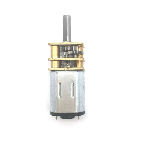 Compact N20 Dc Motor With 6V Miniature Gear Reducer, detailed view showcasing gear mechanism and motor casing.