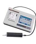 Kickass Digital Surface Roughness Tester For Precision Machining And Quality Control Inspections Featuring Compact Lightweight Handle And High Contrast Display, showcasing handheld design with digital screen.