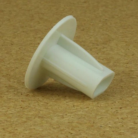 Skywalker dual feed-through cable bushing, white plastic insert