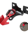 Heavy Duty Spring Parking Brake Kit For Polaris RZR And Ranger UTVs All Models Emergency Lock Brake Kit with red and black metal components