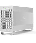Straight Up Reliable Heavy Duty Dual Bay 3.5 Inch Sata Hard Drive Enclosure with metal casing and LED indicators.