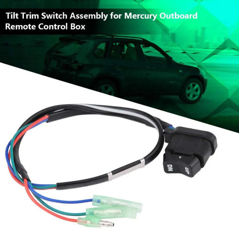 3000 Trim Switch For Mercury Outboard Remote Control Box Replacement Tilt Switch 87-18286A43 with wiring