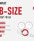 Pro Grade Oxygen And Acetylene Regulator Set For V Style Welding Torch CGA540 CGA510 Twin Hose Fittings Nine Sixteen Eighteen Thread.