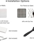 Installation options for Emergency First Aid Station Fire Evacuation Reference Aluminum Weatherproof Sign Durable Metal Plaque