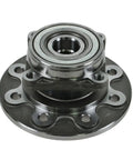 Front Wheel Hub And Bearing Assembly Set For Dodge Ram 2500 4WD 8 Lug 1994 To 1999 No Abs, showcasing the durable steel construction.
