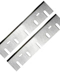 Top Shelf HSS Planer Blades Replacement Knives Set Of 2 For Table Woodworking Machines precision ground steel knives.