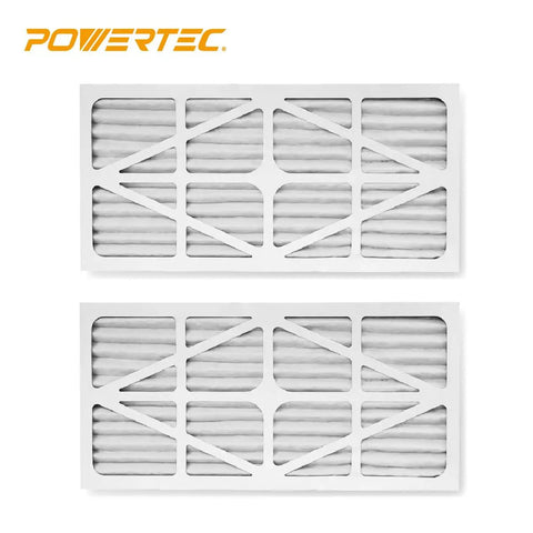 Rock Solid 5 Micron Outer Air Filter 2 Pack With Merv 10 Rating For Wen 3417 Replacement, high-efficiency dust filter.