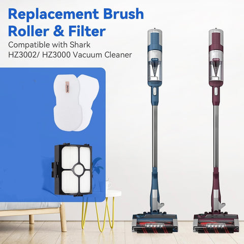 Must Have Replacement Filters Kit For Stratos Ultralight Corded Vacuum HZ4002 HZ4001AMZ HZ3000 HZ3002 with HEPA foam felt