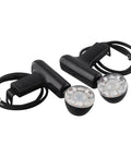 Brilliant Yellow LED Turn Signal Lights For 48V And 60V E Bikes Super Bright Daytime Running Warning Lamps For Serious Safety On Busy Streets, pair