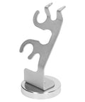 Heavy Duty Magnetic Base Welder Stand For MIG TIG Guns With Iron Construction And Rock Solid Coating Slip Welding Support displayed