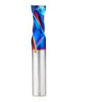 Spektra Extreme Tool Life Coated Solid Carbide CNC Compression Spiral Router Bit Half Inch Diameter One Inch Cutting Height