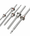 Heavy Duty SFU2005 SFU1605 SFU1610 Ballscrew Set for CNC Machines, Includes 1200mm 1500mm 1600mm and 1650mm Lengths, 16mm Lead