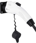 Heavy Duty EV Charger Nozzle Holster Dock for J1772 EV Coupler Connector Wall Mount Organizer for Your Garage, side view