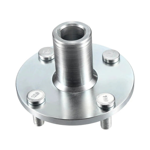 Go Kart Live Axle Hub 4x4 With One Inch To Three Quarter Inch Step Down One Quarter Inch Keyed Shaft, metal hub with lugs